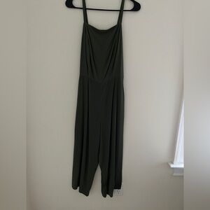 Elegant Olive Green Jumpsuit. Very stretchy and comfortable!